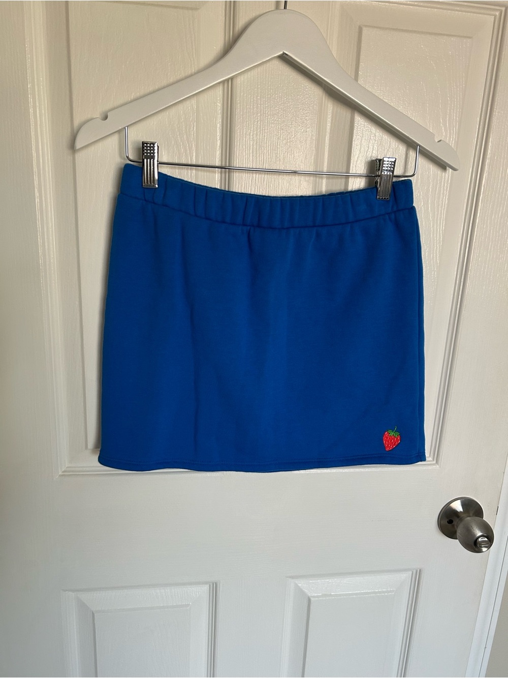 kate spade Royal Blue Mini Skirt / Skort with Strawberry Patch